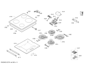Схема №1 NKE645C14 с изображением Стеклокерамика для плиты (духовки) Bosch 00681394