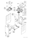 Схема №1 PWA 620 A с изображением Тумблер для стиральной машины Whirlpool 481228219586