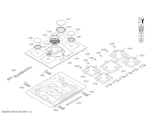 Схема №2 PPQ719B21E 4G+1W BO T70F 2011 с изображением Варочная панель для духового шкафа Bosch 00686663