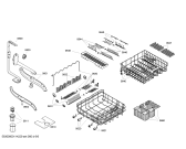 Схема №1 S44M46W4EU с изображением Замок для посудомойки Bosch 00603198