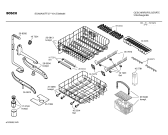 Схема №1 SGI43A05FF с изображением Передняя панель для электропосудомоечной машины Bosch 00367273
