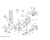 Схема №1 SGI55M05TC с изображением Передняя панель для электропосудомоечной машины Bosch 00440941