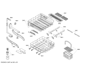 Схема №1 SHU55M25SK silence с изображением Передняя панель для электропосудомоечной машины Bosch 00449417