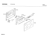 Схема №1 HE3303 с изображением Ручка для плиты (духовки) Siemens 00117229
