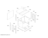 Схема №1 SEC301BW с изображением Держатель для духового шкафа Bosch 00440610