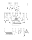 Схема №1 ARF 432/IG с изображением Полка для холодильной камеры Whirlpool 481941849354