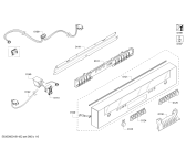 Схема №1 63012213411 Kenmore с изображением Панель управления для посудомойки Bosch 00770754