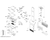 Схема №1 K5920L0GB с изображением Дверь для холодильной камеры Bosch 00248170