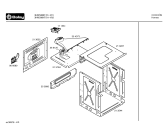 Схема №1 3HM508NP с изображением Крышка для плиты (духовки) Bosch 00364877