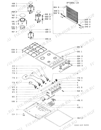 Схема №1 PCV 401/WS/01 с изображением Обшивка для духового шкафа Whirlpool 481945069409