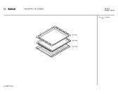 Схема №3 HEN205P с изображением Панель управления для плиты (духовки) Bosch 00351142