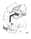 Схема №1 OFAA220F (F079944) с изображением Дверка для холодильника Indesit C00294561