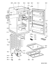 Схема №1 KVE 6S7000L с изображением Дверца для холодильника Whirlpool 481241618798