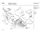 Схема №1 BBS6003 SILENCE 1200W с изображением Кнопка для пылесоса Bosch 00265868