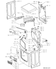Схема №1 TRKD EXCELLENCE с изображением Обшивка для сушилки Whirlpool 481245311137