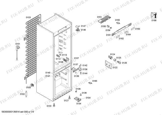 Схема №2 KG34NA93GB с изображением Изоляция для холодильника Siemens 00479008