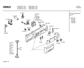 Схема №1 RT9813R Crolls RT9813R с изображением Панель управления для стиралки Bosch 00350582