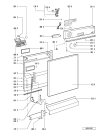 Схема №2 ADP 252 S WH с изображением Блок управления для посудомоечной машины Whirlpool 481221478474