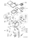 Схема №1 EV 944 с изображением Декоративная панель для стиральной машины Whirlpool 481245211911