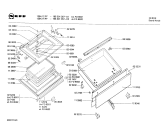 Схема №1 195302110 1384.11PEF с изображением Панель для плиты (духовки) Bosch 00113753