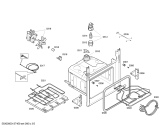 Схема №1 HBA56S550E с изображением Модуль управления, запрограммированный для плиты (духовки) Bosch 00700223