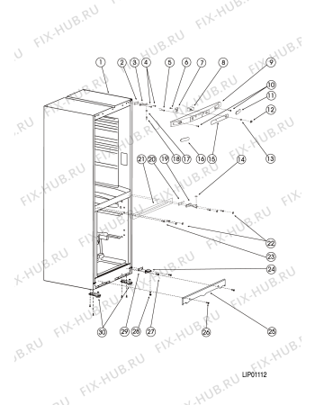 Схема №2 BIA15 (F077948) с изображением Другое для холодильника Indesit C00289631