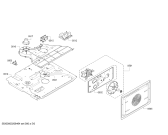 Схема №1 B15M42C3 с изображением Панель управления для плиты (духовки) Bosch 00744863