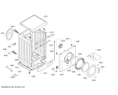 Схема №1 WM14E3OL iQ 300 varioPerfect с изображением Панель управления для стиральной машины Siemens 00743641
