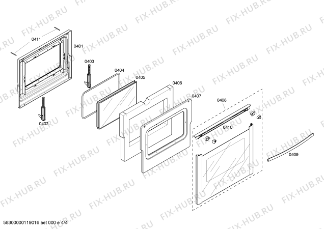 Схема №1 HGS345UC с изображением Клапан для плиты (духовки) Bosch 00492443