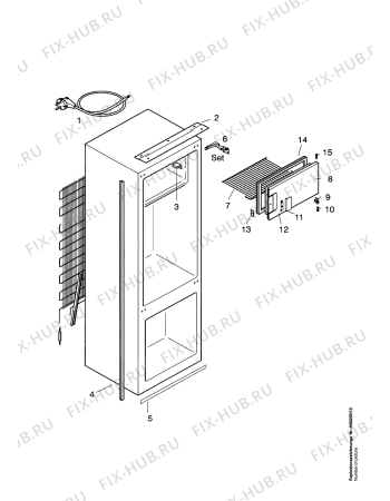 Схема №1 SX81840I с изображением Дверка для холодильника Aeg 8996710727497