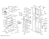 Схема №1 KDN49P00BR KDN49P 127V.BRANCO с изображением Дверь для холодильника Bosch 00477658