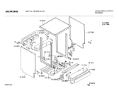 Схема №1 SN130361 с изображением Передняя панель для посудомойки Siemens 00116569