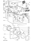Схема №1 AWM 6141/S с изображением Обшивка для стиралки Whirlpool 481245213021