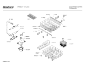 Схема №1 CP502J2 с изображением Панель для электропосудомоечной машины Bosch 00272950