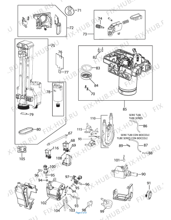 Схема №1 CAPPUCCINO  ECAM23.460.B   S11 с изображением Провод для кофеварки (кофемашины) DELONGHI 5013257351