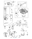 Схема №1 ECAM25.462.B с изображением Труба для электрокофеварки DELONGHI 5513221991