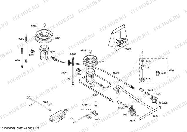 Схема №1 ER512502B с изображением Решетка для плиты (духовки) Siemens 00442726