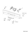 Схема №1 BEE431111M с изображением Клавиша для плиты (духовки) Aeg 140027967789