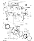 Схема №1 AWO/C 62008 с изображением Обшивка для стиральной машины Whirlpool 481010423016