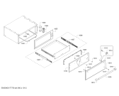 Схема №1 WD30JS с изображением Выдвижной ящик для плиты (духовки) Bosch 00688493