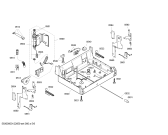 Схема №1 S45E55N1EU с изображением Передняя панель для электропосудомоечной машины Bosch 00666004