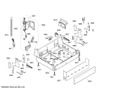 Схема №2 SE20T090EU с изображением Рамка для электропосудомоечной машины Siemens 00666075