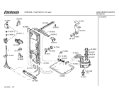 Схема №1 CG550S4 DOMO500 с изображением Крышка для посудомойки Bosch 00067381