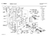 Схема №1 SMS6092II с изображением Панель для электропосудомоечной машины Bosch 00285996