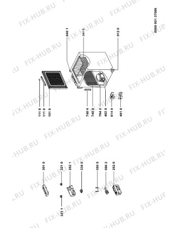 Схема №1 CT 140 с изображением Дверка для холодильной камеры Whirlpool 481241610241