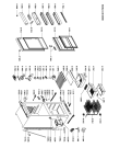 Схема №1 FIC-39/F с изображением Ящичек для холодильной камеры Whirlpool 481241828407