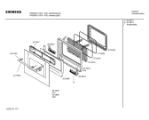 Схема №1 HF85961CH с изображением Панель управления для свч печи Siemens 00437057