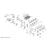 Схема №1 P1HEB89020 с изображением Кнопка для электропечи Bosch 00427731