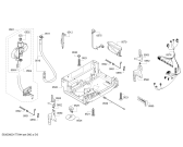 Схема №2 S41D40N0EU с изображением Панель управления для посудомойки Bosch 00742309