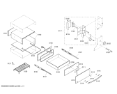 Схема №1 WD27US с изображением Рамка для духового шкафа Bosch 00238512